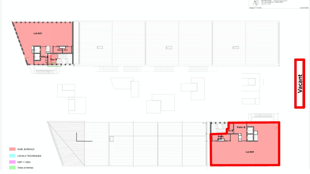 Bureau Bordeaux 232m² Location bureau Bordeaux Gironde OLBUR2533293 1